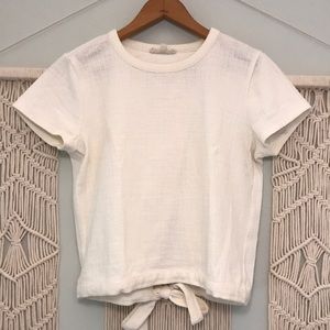 Madewell tie-back top size xs